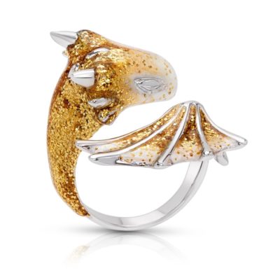 Moonlit Dragon Ring