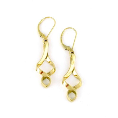 Eternal wave earrings