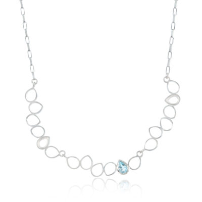 continuous random drop necklace