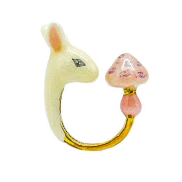 SweetHeart Rabbit Ring_Monvatoo