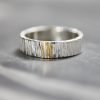 Silver Linear Keum Boo Ring