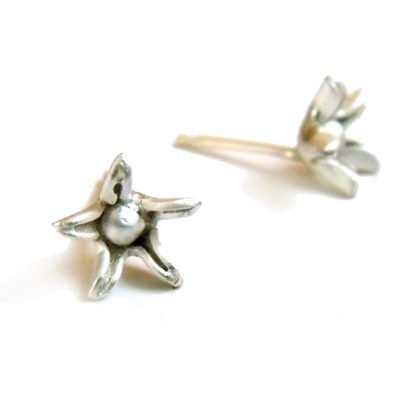 Flower earrings