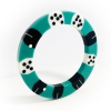 Petals and Dots Disc Bracelet