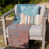 'Flow' handwoven throw from the West Coast collection