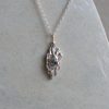 Molten Silver & Gold Necklace