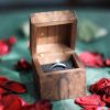 Luxury Wooden Ring Box